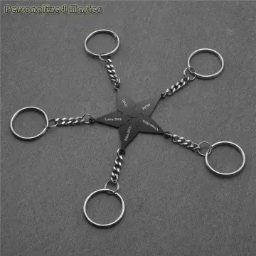 Customizable puzzle best sale piece keychain