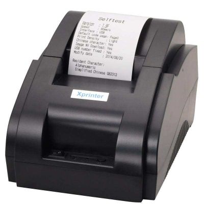 Xprinter เครื่องพิมพ์ใบเสร็จ ใบปะหน้า รุ่น Xp-58IIH รองรับการเชื่อมต่อ USB+Bluetooth แม่ค้าออนไลน์ใช้กับมือถือได้ทุกระบบ ฟรีกระดาษ 4 ม้วน ส่งเร็ว(0004)