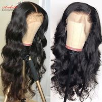 【jw】▩✒ 13x6 hd Front Wig Human Hair Wigs PrePlucked 13x4 Transparent Closure