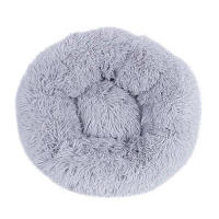 Plush Pet Bed,Dog Cat Round Warm Cuddler Kennel Soft Puppy Sofa, Cat Cushion Bed Sleeping Bag Orthopedic Relief and Improved Sleep,Anti-Slip Bottom