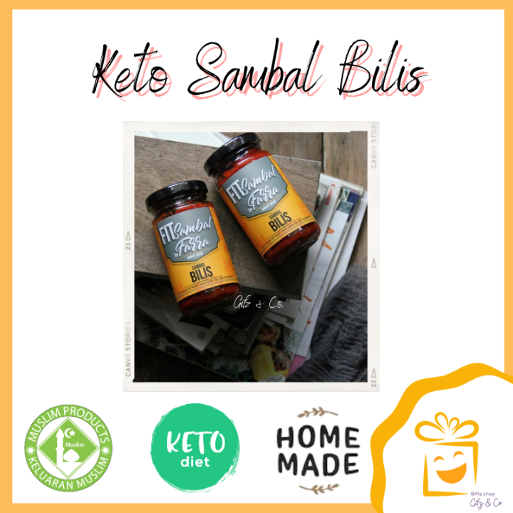 [ KETO DIET ] Fitsambal Sambal Ikan Bilis I Sambal Sihat Healthy Diet Food Fitmealsbyfarra Eat