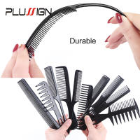 10Pcs Hair Comb Set Professional Hairbrush Hair Cutting Comb For Hairdresser 2019 New Hot Wig Brush Hair Cutting Razor Comb