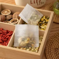 Disposable 100pcs Food Grade Corn Fabric Accessories Spice Filter Te Sachets Supplies