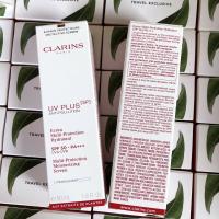 รุ่นใหม่ 50ml. CLARINS UV Plus Anti-pollution SPF50 PA++++ #translucent