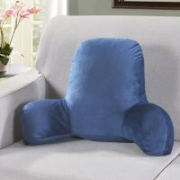 ☸▦ Armchair Lounge Back Cushion With Armrests Lumbar Backrest Reading Pillow Seats Pad