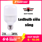 Bóng Led Bulb Led trụ nhựa siêu sáng ánh sáng trắng  5W - 10W - 15W - 20W