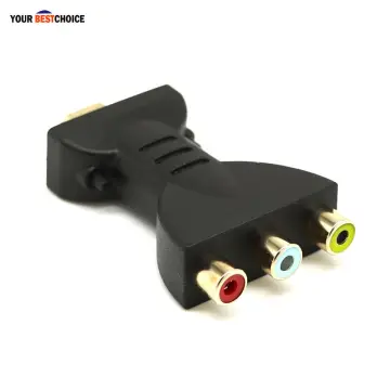 HDMI to RCA Cable 5ft/1.5m HDMI Male to 3 RCA Video Audio AV Component
