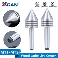 XCAN เครื่องกลึงอุตสหากรรมหนักไม้แบบสดศูนย์ MT1/MT2งานไม้เครื่องเปิดศูนย์หมุนแบบเรียวหน้าที่หนัก Tailstock Center เครื่องมือ CNC