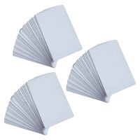 60Pcs NFC Cards White Blank for NTAG215 PVC Tags Waterpoof 504Bytes Chip Sticker