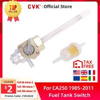 CVK Oil Tank Cock Switch Gas Valve Oil Systen Switch Fuel Supply Valve Handle for Honda CA250 Rebel 250 1985-2011 CMX250