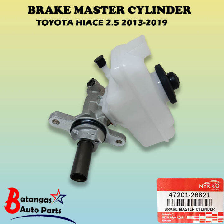 BRAKE MASTER CYLINDER TOYOTA HIACE 2.5 20132019 PART NO 4720126821