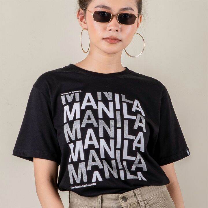 TEAM MANILA Move Manila (Black) | Lazada PH