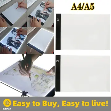 A3/A4/A5 LED Tracing Pad Copy, Drawing Pad Stepless Dimming, Ultra Thin,  Light Artist Drawing Board Diamond Painting Free Shipping 