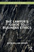 หนังสืออังกฤษใหม่ The Lawyers Guide to Business Ethics (Giving Voice to Values) [Paperback]