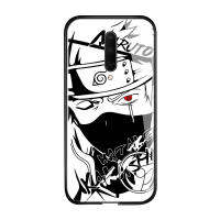 UCUC เคสโทรศัพท์เคสสำหรับ Oneplus 7T Pro Oneplus 7 Pro Oneplus 6TเคสมือถือAnime SketchสีดำสีขาวชุดSasuke Kakashi Soft Edgeกระจกเทมเปอร์กรณี