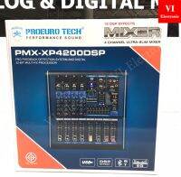 เพาเวอร์มิกเซอร์ PROEUROTECH PMX-XP4200DSP มี USB,บลูทูธ,MP3 สินค้ารับประกัน 1 ปี