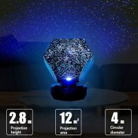 Led Starry Sky Constellation Projector Galaxy Star Night Lamp for Room Ceilling Decor Wall Projection Night Light Kids Girl Gift Night Lights
