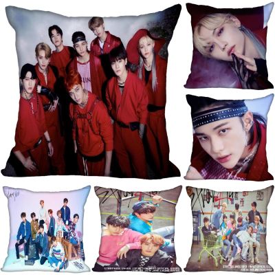 【hot】✗☎△ Stray Kids Hot Sale Fabric Pillowcase Cover Wedding
