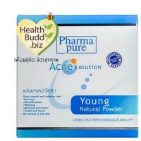 PharmaPure แป้ง พัพแต่งหน้า ไม่ซ้ำเติมสิว 11.5 กรัม #1 ชิ้น