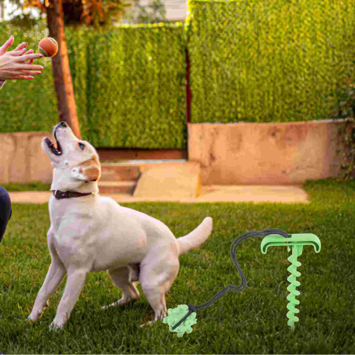 สุนัขดึงบอลสุนัขดึงการฝึกอบรม-p-rop-ลูกสุนัขของเล่นลูกสำหรับสุนัขขนาดเล็กเคี้ยว