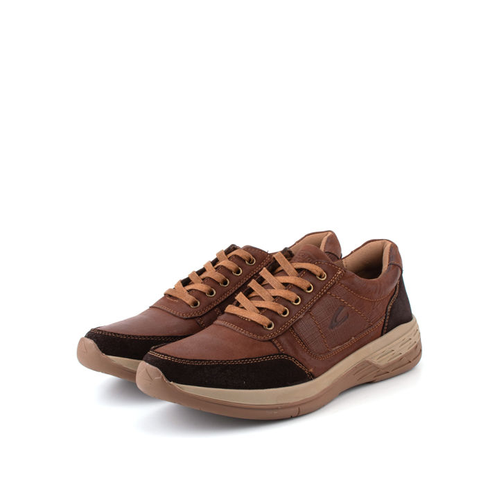 COD camel active Up Men Sneakers with Contrasting Front Panel Brown (852254-RS2-3)