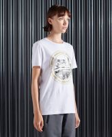 SUPERDRY VINTAGE LOGO NYC PHOTO T-SHIRT เสื้อยืด สำหรับผู้หญิง