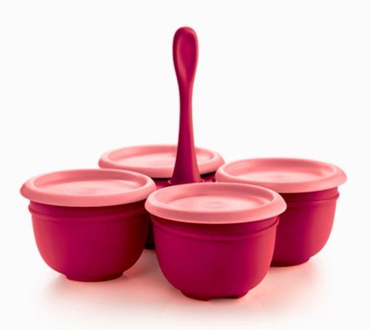 TUPPERWARE BLOSSOM CONDIMATE SET TABLETOP -IN PINK COLOR !!!