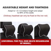 Hot Universal รถคอพนักพิงศีรษะหมอน Auto Seat อุปกรณ์เสริม Rest Head Support Cushion รถ Breathable Memory Foam Lumbar Pillow