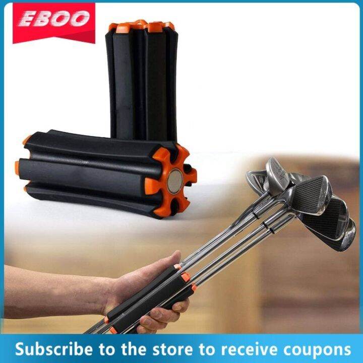 New★★ Golf Bag Putter Clip On Clamp Holder Stand Organizer Club Aid