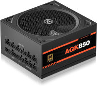 Power Supply 850W Fully Modular 80Plus Gold Certified PSU (ARESGAME, AGK850) Fully Modular AGK850