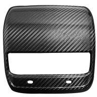 Dry Carbon Fiber Car Rear Air Outlet Cover Decorative Plate Air Outlet Decoration Board Suitable for 3 18-19