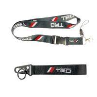 JDM สไตล์สำหรับ TRD โลโก้โทรศัพท์มือถือ Lanyard JDM Racing รถพวงกุญแจ ID ผู้ถือสายคล้องคอพร้อม Quick Release สำหรับ TOYOTA 4Runner 86 Camry Corolla Land Cruiser Avalon C-HR CRV Cars