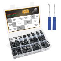 Lamberts 820pcs O Rings Assortment Kit Sizes Rubber Gasket O-Ring Kit Nitrile Silicone for Plumbing  Faucet