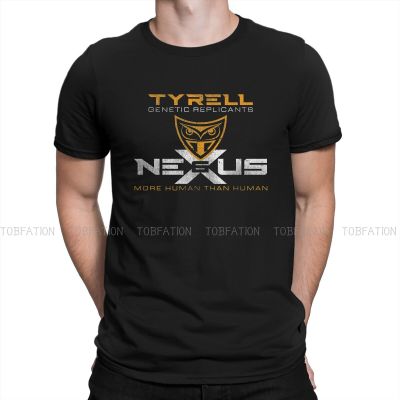 Movie Blade Runner Tyrell Nexus Tshirt Graphic Men Tops Vintage Homme Summer Clothes Cotton Harajuku T Shirt