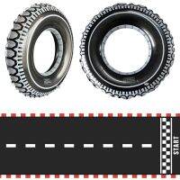 ♕☋ Cone Car Racing Decoration