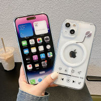 MAGOOER กล้องผู้เล่นเพลงปกป้อง iPhone 11,สำหรับ iPhone 14 13 12 Pro Max Magsafe เคสโทรศัพท์ที่ชัดเจนอ่อนแม่เหล็ก