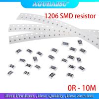 100ชิ้น0r 1206ตัวต้านทาน Smd-10ม. 1/2W 0 1 10 100 150 330 470โอห์ม1K 2.2K 3.3K 4.7K 10K 100K 120K 270K 470K 220 K 10M