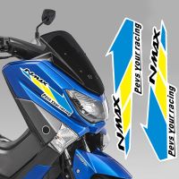 ☄♤☞ For YAMAHA Nmax125 NMAX155 NMAX160 1Pair Reflective Motorcycle Stickers Scooter Accessories Fairing Protector Decals