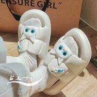 SiSi Pet【Free Shipping ส่งฟรี】รองเท้าแตะพื้นหนาป้องกันการลื่นไถลสำหรับผู้หญิงใส่ในฤดูร้อน