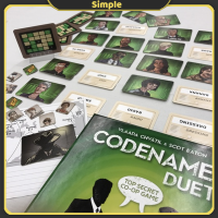 เกม Codenames Duet ที่รวดเร็วสนุกและมีส่วนร่วมเกม Co-Op สำหรับเพื่อนและปาร์ตี้ในครอบครัว