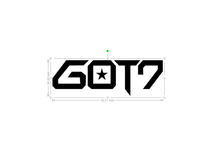 เฟล็กตัวรีดเสื้อ-kpop-pvc-flex-got7