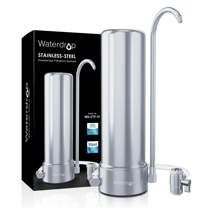 waterdrop-wd-ctf-01-countertop-filter-system-5-stage-stainless-steel-countertop-filter-8000-gallons-faucet-water-filter-reduces-heavy-metals-bad-taste-and-up-to-99-of-chlorine-1-filter-included