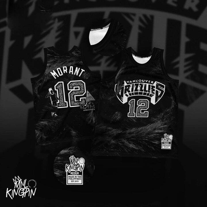 JA 1's 12AM Morant Vancouver Grizzlies Jersey Lazada PH
