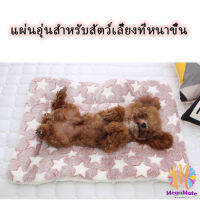 MegaMate ผ้าห่มแมวและสุนัขน่ารัก ที่นอนสัตว์เลี้ยง เบาะปูนอนสัตว์เลี้ยง Pet Blanket Bed มีสินค้าพร้อมส่ง