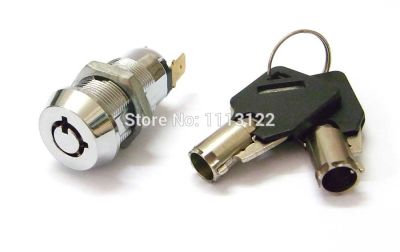 7 Pins Big Tubular Key Switch Lock 19MM Power Switch Lock Electronic Lock Key Removed In 21 Position 1 PC