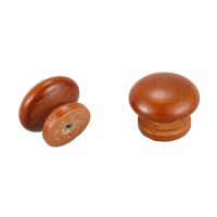 【cw】10PcsLot Wood Knobs Wooden Cabinet Drawer Handles Wardrobe Door Pull Handle For Furniture Cabinets Wood Handles With Screws 【hot】