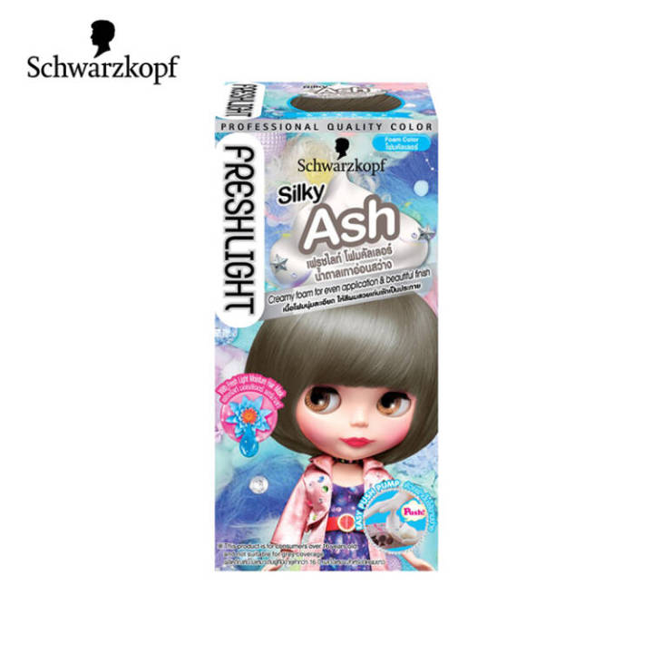 schwarzkopf-freshlight-foam-เฟรชไลท์-โฟม-เปลี่ยนสีผม-สุดฮิตจากญี่ปุ่น-โฟมเปลี่ยนสีผม-ยาย้อมผม