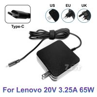 65W 20V USB-C 3.25A AC เพาเวอร์อะแดปเตอร์สำหรับแล็ปท็อป R สำหรับ Lenovo Thinkpad X1 S2 T470 T480 T480s T580 X280 X380 E580 L480 L380