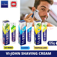 VI-JOHN SHAVING CREAM WITH BACTI-GUARD ครีมโกนหนวด 125g.