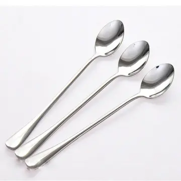 Onlycook 1Pc Korean Style 304 Stainless Steel Soon Household Children's  Metal Spoon Tablespoon Tableware